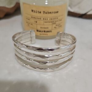 Silver Cuff Bracelet